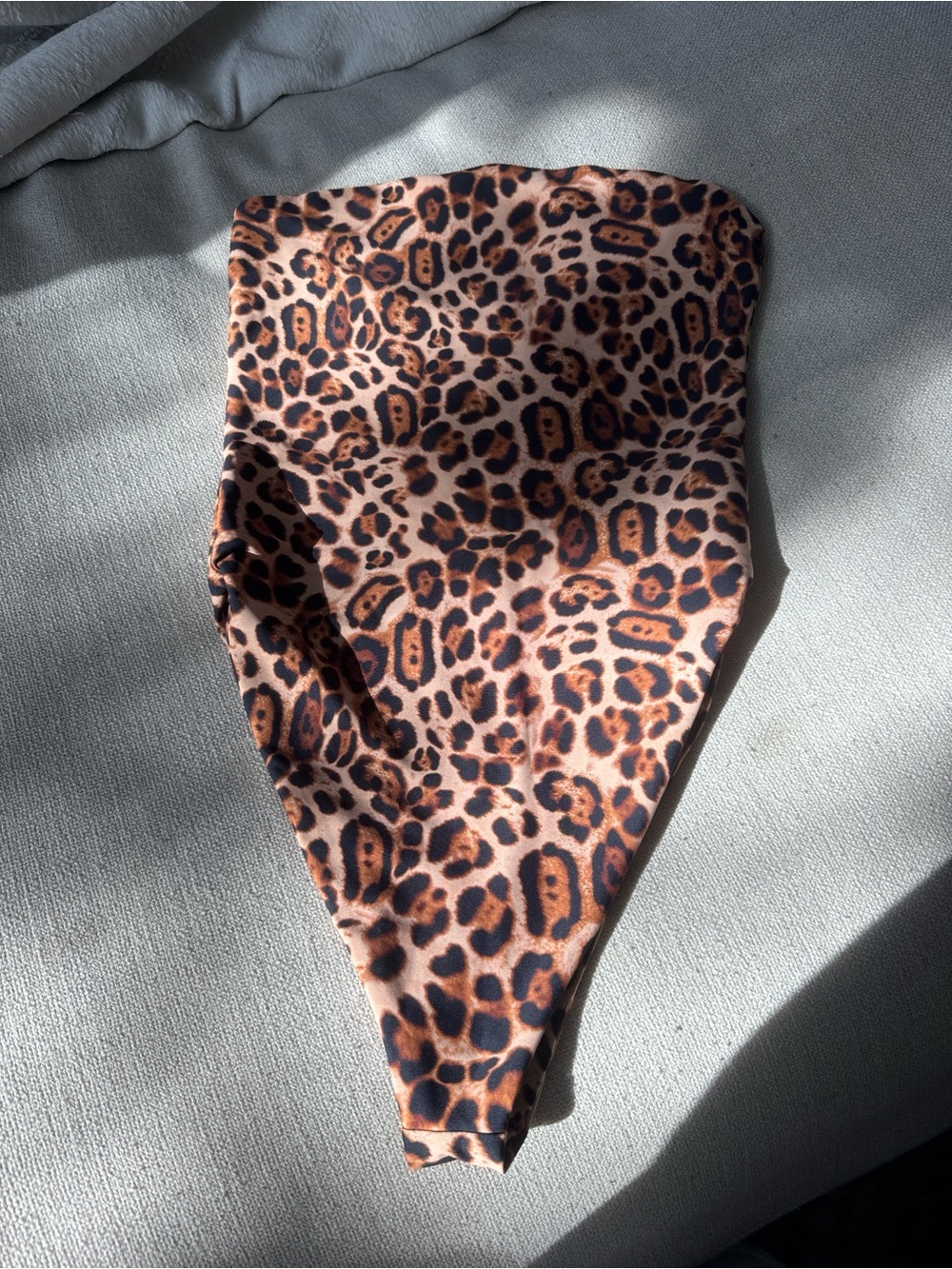 Skatie Amy One Piece S | Sold Out Leopard Strapless Bathing Suit